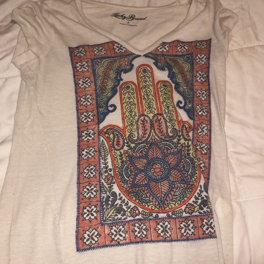 Lucky Brand Mandala Tee Shirt